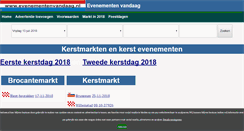 Desktop Screenshot of kerstmarkt.evenementenvandaag.nl