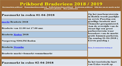 Desktop Screenshot of braderie.evenementenvandaag.nl